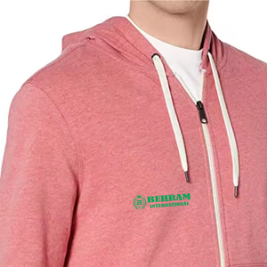 Sweat à capuche zippé personnalisé pour hommes 100% coton Boxy French Terry Sweat à capuche zippé blanc Heavyweight Cargo Pockets Zipper Hoodie pour hommes - Product Image 1