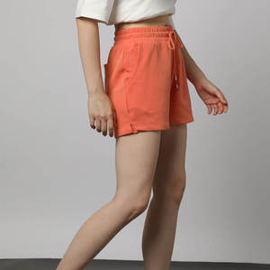 Pantalones cortos informales para mujer, cómodos para correr en el gimnasio de la playa y ropa deportiva, hechos de mezcla de algodón y poliéster - Product Image 4