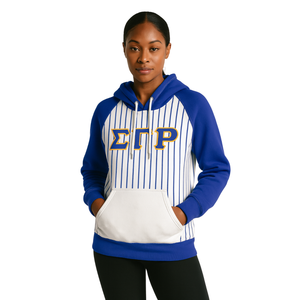 เสื้อฮู้ดแบบสวมหัวมีฮู้ด Sigma Rho สีขาวเสื้อผ้า hbcu ศักดิ์สิทธิ์9ชิ้น - Product Image 1