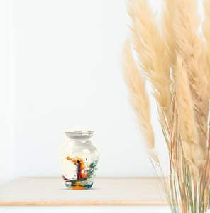 Urna funeraria de golf para cenizas, urna de cremación de recuerdo para cenizas de bebé, urna conmemorativa para cenizas humanas, funeral, negro, tamaño personalizado, blanco - Product Image 4