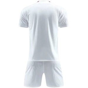 Chemises d'uniforme de football pour adultes en gros Chemises de football à manches courtes pour hommes avec impression personnalisée Ensembles de maillots de football respirants - Product Image 6