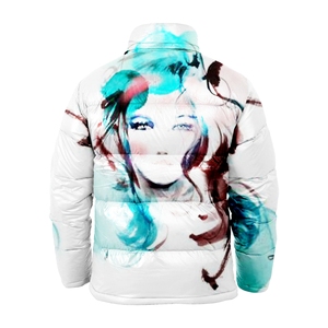 Chaquetas Acolchadas de Invierno de Alta Calidad, Cortavientos Casuales, Cálidas, con Estampado, Cremallera, Chaqueta de Plumón para Mujer, Color Personalizado - Product Image 6