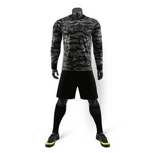 Men’s Long Sleeve Soccer Jersey Set <b>Plain</b> Football Uniform Team Design <b>Tracksuit</b> High Quality Soccer Kit Custom Sportswear - Product Image 3
