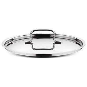 Lagostina 22cm Stainless Steel <b>Cookware</b> Part Polished Chrome SFIZIOSA Pot Lid SFIZIOSA 010740060122 - Product Image 1