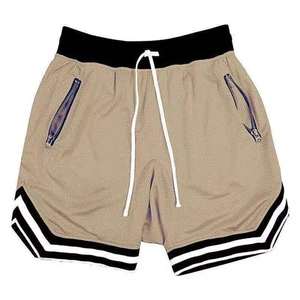 High Quality Custom Logo Basketball Mesh Sports <b>Shorts</b> Sublimated <b>Zip</b> <b>Pocket</b> Men s Polyester Plain <b>Shorts</b> - Product Image 4