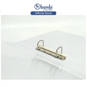 Tùy chỉnh thiết kế và logo thư mục tập tin 25 mét độ Dày Trắng bìa + PVC Sheets Bìa Kích thước A4 2 D Vòng chèn chất kết dính - Product Image 3