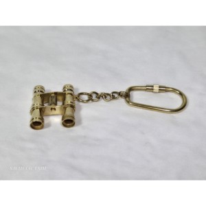 Llavero de Metal Personalizado con Diseño Náutico de Latón Vintage para Uso Comercial - Product Image 2