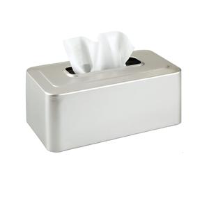 Boîtes à mouchoirs en métal en fer argenté, Design fini, vente en gros, fabricant, décoration de la maison, boîte à mouchoirs en métal, exportation - Product Image 1