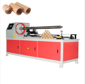 Machine de découpe et de fabrication de tubes en papier ronds multifonctionnelle, prix d'usine d'origine, nouveau moteur pour les usines de fabrication - Product Image 1