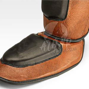 Haute qualité boxe protège-tibia jambes protection protège-tibia boxe combat hommes protège-tibia - Product Image 5