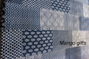Cubrecama de Algodón Indio Kantha con Parches Indigo, Hecho a Mano, de Lujo, en Tamaños King y Queen, Peso Personalizado para Hogares y Hoteles - Product Image 6
