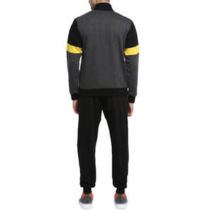 Ensemble de survêtement à capuche zippé pour hommes, survêtement de qualité supérieure, streetwear, respirant, fermeture à cordon 2 en 1 - Product Image 2