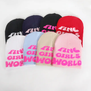 Bonnet Jacquard de haute qualité avec logo personnalisé pour les sports de plein air d'hiver, logo vierge OEM ODM fait à la main pour la scène de plage - Product Image 2