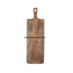 Planche à découper en bois naturel finition excellente qualité bloc à découper fait à la main classique élégant nouvelle planche à découper - Product Image 2