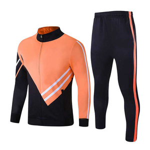 Ensemble de survêtement LOLANTA pour garçons et filles, veste et pantalon de survêtement à blocs de couleur, vêtements de danse hip-hop, patchwork, streetwear unisexe - Product Image 5