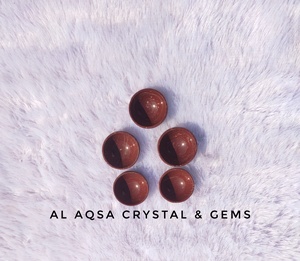 Wholesale 2-Inch Red Jasper Bowl <b>Crystal</b> Crafts Reiki Rocks Minerals Semi-Precious Stone Kitchen Accessories Tableware Gemstone - Product Image 4