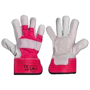 ถุงมือทำงานหนังวัวแท้คุณภาพสูง พรีเมียม สำหรับงานอุตสาหกรรม ถุงมือนิรภัยแบบแคนาดา ป้องกันมือสำหรับงานหนัก - Product Image 4