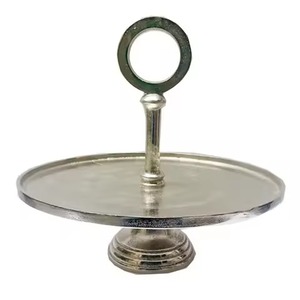 Luxury Metal Cake <b>Stand</b> for Wedding Party Home Decoration Dessert Display Tray Round <b>Cupcake</b> Holder Pastry Display <b>Stand</b> - Product Image 2