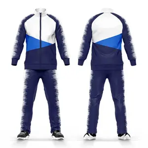 En Stock, prix de gros, survêtement de sport, automne, vêtements d'équipe, Logo personnalisé, équipe de Service, survêtement d'échauffement - Product Image 1