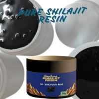 Extrait de Résine de Shilajit de Qualité Alimentaire de l'Himalaya 20g 50g 20gm 50gm – Poudre de Shilajit – Extrait Végétal pour la Performance