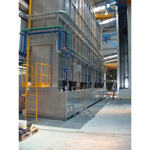 Ligne de peinture en poudre automatique clé en main Tras Metal, composants PLC verticaux, profilés en aluminium, haute efficacité, Italie - Product Image 6