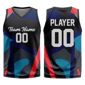 Uniforme de basket-ball sur mesure confortable nouveau Design Dry-Fit léger basket-ball hommes uniforme jeunesse équipe engrenages - Product Image 5