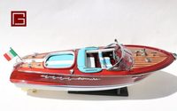 Décoration d'intérieur en bois style nautique RIVA AQUARAMA rouge peint, design personnalisé approuvé par le fabricant Gia Nhien, faible MOQ