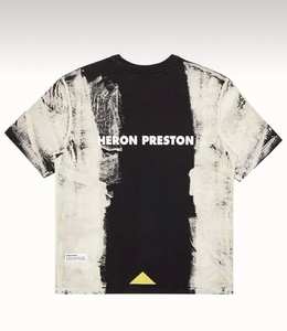 Venta al por mayor ácido lavado camiseta de gran tamaño para los hombres Vintage blanqueado cuello redondo Camiseta con aspecto desgastado personalizable algodón Casual - Product Image 2