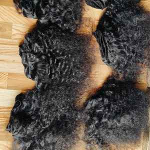 Paquets de cheveux bruts non traités Afro crépus bouclés à vagues profondes meilleure qualité paquets de cheveux bouclés birmans cambodgiens humains - Product Image 3