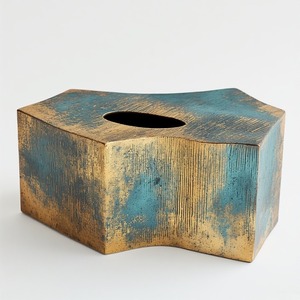 Boîte à mouchoirs en métal de luxe design, fabriquée à la main et durable, design personnalisable, style moderne pour des intérieurs esthétiques et un confort quotidien - Product Image 6