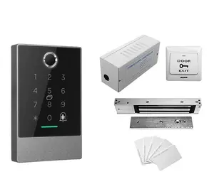 Khóa Cửa Vân Tay Thẻ Kiểm Soát Ra Vào Chống Nước Khóa BLU Kỹ Thuật Số Ứng Dụng TT Khóa Cửa Sinh Trắc Học Điều Khiển Từ Xa - Product Image 5