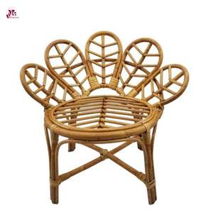 Chaise d'enfant en rotin mignon en gros enfants bébé pépinière chaise de fleur en rotin fait à la main fabriqué au Vietnam - Product Image 1