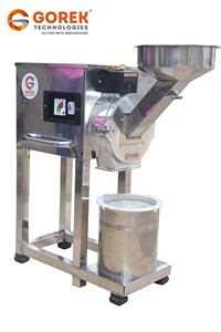 Nouvelle machine fiable 2 en 1, 2250W, 3HP, mélangeur en acier inoxydable pour céréales, épices, légumineuses, production de 20 à 25 kg/h, 220V, fonctionnement facile - Product Image 5