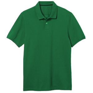 Hombres personalizados de alta calidad para Polo transpirable de punto de algodón poliéster liso uniforme de empleado de negocios logotipo bordado - Product Image 1