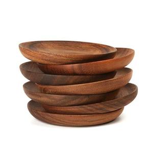 Bandeja de Madera para Servir con Bordes Elevados Diseñada para Evitar Derrames al Transportar Alimentos y Bebidas - Product Image 2