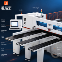 Sierra de Panel Horizontal CNC JinHongYu de 23kW, Máquina para Trabajar la Madera de Alta Precisión con Motor de Marca Reconocida