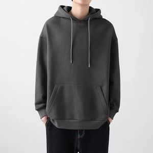 Sweat à capuche surdimensionné personnalisé de qualité supérieure pour l'hiver, en tissu polaire polyester/coton, design personnalisable pour homme - Product Image 2