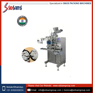 Automatic High Speed Filling Snus <b>Pouch</b> Packaging Powder Snus <b>Pouches</b> Packing Machine at Best Price - Product Image 6