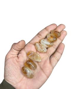 Piedras de Citrino Natural, Pulimentadas, de Alta Calidad y Buena Forma, RAIS AGATE de Gujarat, para el Éxito en la Carrera, la Riqueza y el Vastu - Product Image 3