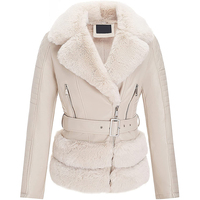 OEM tissu de haute qualité femme femmes hiver personnalisé coupe-vent doudoune pour femmes avec veste en fourrure