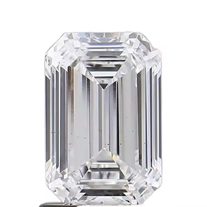 IGI Certified <b>Emerald</b> Cut Lab Grown Diamond VVS1 Clarity F Color CVD Stone for Solitaire Pendant <b>Stud</b> <b>Earring</b> and Designer Ring - Product Image 2