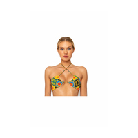 Hoogwaardige Stof Gemaakt Dames 2-delige Badmode En Strandkleding Bikini Sets Lage Prijs Verstelbare Bh & Hot Shorts Bikini 'S Set