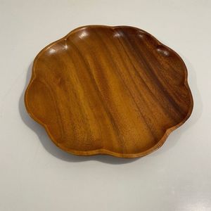 Assiette et bol en bois faits à la main de meilleure qualité Hôtel Ware Restaurant Assiette et plateau en bois naturel Fourniture en gros - Product Image 4