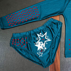 2025 conjunto de Bikinis de lujo de 2 piezas para mujer logotipo personalizado triángulo Fitness traje de baño Tanga sin costuras trajes de baño para playa teñido liso - Product Image 4