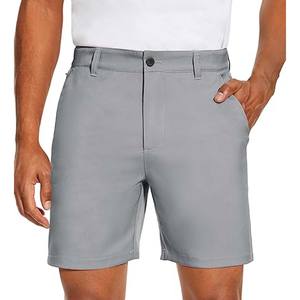 Men's Casual 7 Inch <b>Shorts</b> Twill Drawstring Summer Beach <b>Stretch</b> <b>Golf</b> <b>Shorts</b> with Zipper Pockets Basketball Athletic Mesh <b>Short</b> - Product Image 2