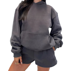 Custom 3D Puff Printing Women Track Suits Two Piece Sets Summer Sets Puff Print Custom Women's Sets Tracksuit - Product Image 1