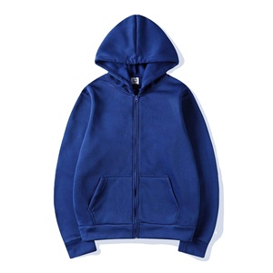 Nouveau design de qualité supérieure Sweats à capuche zippés Fabricants de vêtements surdimensionnés à motif régulier Sweats à capuche zippés décontractés fabriqués au Pakistan pour hommes - Product Image 3