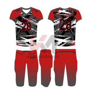 Uniforme de football américain unisexe pour hommes et femmes, maillots, pantalons et équipements d'équipe personnalisés pour les collèges professionnels - Product Image 4