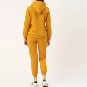 Ensemble de survêtements en polaire 2 pièces de haute qualité pour femmes vêtements de sport confortables pour l'hiver au prix de gros nouveauté - Product Image 6