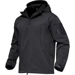 New Arrival Softshell <b>Jacket</b> for <b>Men</b> Custom Design Winter Workwear Windproof Fleece Lined Zip Up <b>Soft</b>-<b>Shell</b> <b>Jacket</b> - Product Image 3